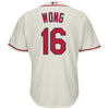 Image of Kolten Wong St. Louis Cardinals Majestic Cool Base Player Jersey - Cream 2019