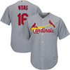 Image of Kolten Wong St. Louis Cardinals Majestic Cool Base Player Jersey - Gray 2019