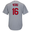Image of Kolten Wong St. Louis Cardinals Majestic Cool Base Player Jersey - Gray 2019