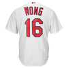 Image of Kolten Wong St. Louis Cardinals Majestic Cool Base Player Jersey - White 2019