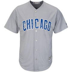 Kris Bryant Chicago Cubs Majestic Cool Base Player Jersey - Gray 2019