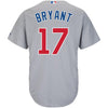 Image of Kris Bryant Chicago Cubs Majestic Cool Base Player Jersey - Gray 2019