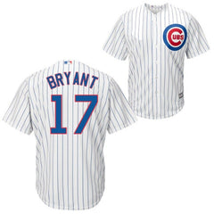 Kris Bryant Chicago Cubs Majestic Cool Base Player Jersey - White 2019