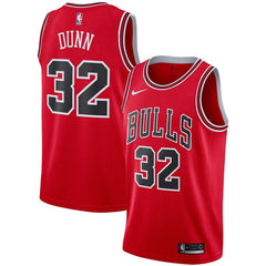 Kris Dunn Chicago Bulls Replica Swingman Jersey - Icon Edition – Red 2019