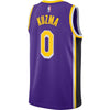 Image of Kyle Kuzma Los Angeles Lakers Swingman Jersey - Statement Edition – Purple 2019