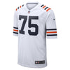 Image of Kyle Long Chicago Bears 2019 Alternate Classic Game Jersey – White 2019