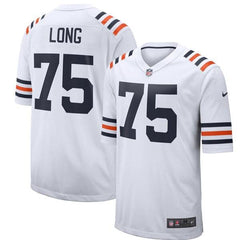 Kyle Long Chicago Bears 2019 Alternate Classic Game Jersey – White 2019