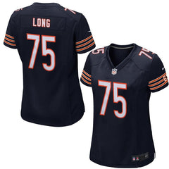 Kyle Long Chicago Bears Women's Game Jersey - Navy Blue 2019