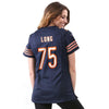 Image of Kyle Long Chicago Bears Women's Game Jersey - Navy Blue 2019