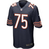 Image of Kyle Long Chicago Bears Youth Team Color Game Jersey - Navy Blue 2019