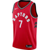 Image of Kyle Lowry Toronto Raptors Swingman Jersey Red - Icon Edition 2019