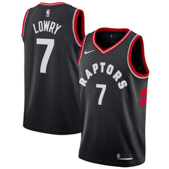 Kyle Lowry Toronto Raptors Swingman Jersey - Statement Edition – Black 2019