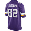 Image of Kyle Rudolph Minnesota Vikings Youth Team Color Game Jersey - Purple 2019