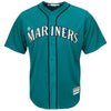 Image of Kyle Seager Seattle Mariners Majestic Cool Base Player Jersey - Northwest Green 2019