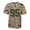 Image of Kyle Williams Buffalo Bills Youth Salute to Service Game Jersey - Camo 2019