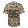 Image of Kyle Williams Buffalo Bills Youth Salute to Service Game Jersey - Camo 2019