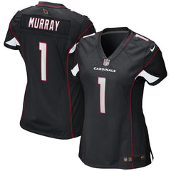 Kyler Murray Arizona Cardinals Women's 2019 NFL Draft First Round Pick Game Jersey – Black 2019