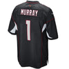 Image of Kyler Murray Arizona Cardinals Youth 2019 NFL Draft First Round Pick Game Jersey – Black 2019