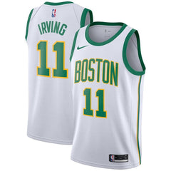 Kyrie Irving Boston Celtics City Edition Swingman Jersey – White 2019