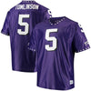 Image of LaDainian Tomlinson TCU Horned Frogs Original Retro Brand Replica Throwback Jersey - Purple 2019