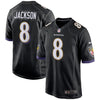 Image of Lamar Jackson Baltimore Ravens Game Jersey – Black 2019