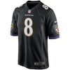 Image of Lamar Jackson Baltimore Ravens Game Jersey – Black 2019