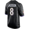 Image of Lamar Jackson Baltimore Ravens Game Jersey – Black 2019