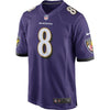 Image of Lamar Jackson Baltimore Ravens Game Jersey – Purple 2019