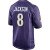 Image of Lamar Jackson Baltimore Ravens Game Jersey – Purple 2019