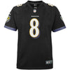 Image of Lamar Jackson Baltimore Ravens Youth Game Jersey – Black 2019