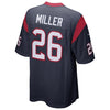 Image of Lamar Miller Houston Texans Game Jersey - Navy 2019