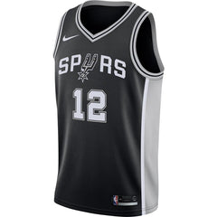 LaMarcus Aldridge San Antonio Spurs Swingman Jersey Black - Icon Edition 2019