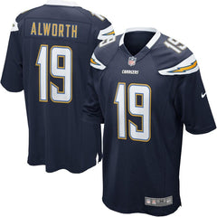 Lance Alworth San Diego Chargers Youth Retired Game Jersey - Navy Blue 2019
