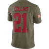 Image of Landon Collins New York Giants Salute To Service Limited Jersey - Olive 2019