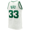 Image of Larry Bird Boston Celtics Mitchell &amp; Ness 1985-86 Hardwood Classics Swingman Jersey - White 2019