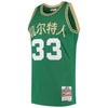 Image of Larry Bird Boston Celtics Mitchell &amp; Ness 2019 Chinese New Year Swingman Throwback Jersey – Green 2019