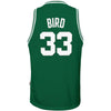 Image of Larry Bird Boston Celtics Mitchell &amp; Ness Youth Hardwood Classics Swingman Throwback Jersey – Kelly Green 2019