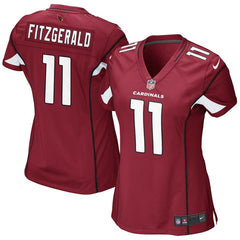 Larry Fitzgerald Arizona Cardinals Girls Youth Replica Game Jersey - Cardinal 2019
