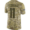 Image of Larry Fitzgerald Arizona Cardinals Salute to Service Limited Jersey – Camo 2019