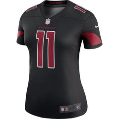 Larry Fitzgerald Arizona Cardinals Women's Color Rush Legend Jersey - Black 2019