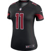 Image of Larry Fitzgerald Arizona Cardinals Women's Color Rush Legend Jersey - Black 2019