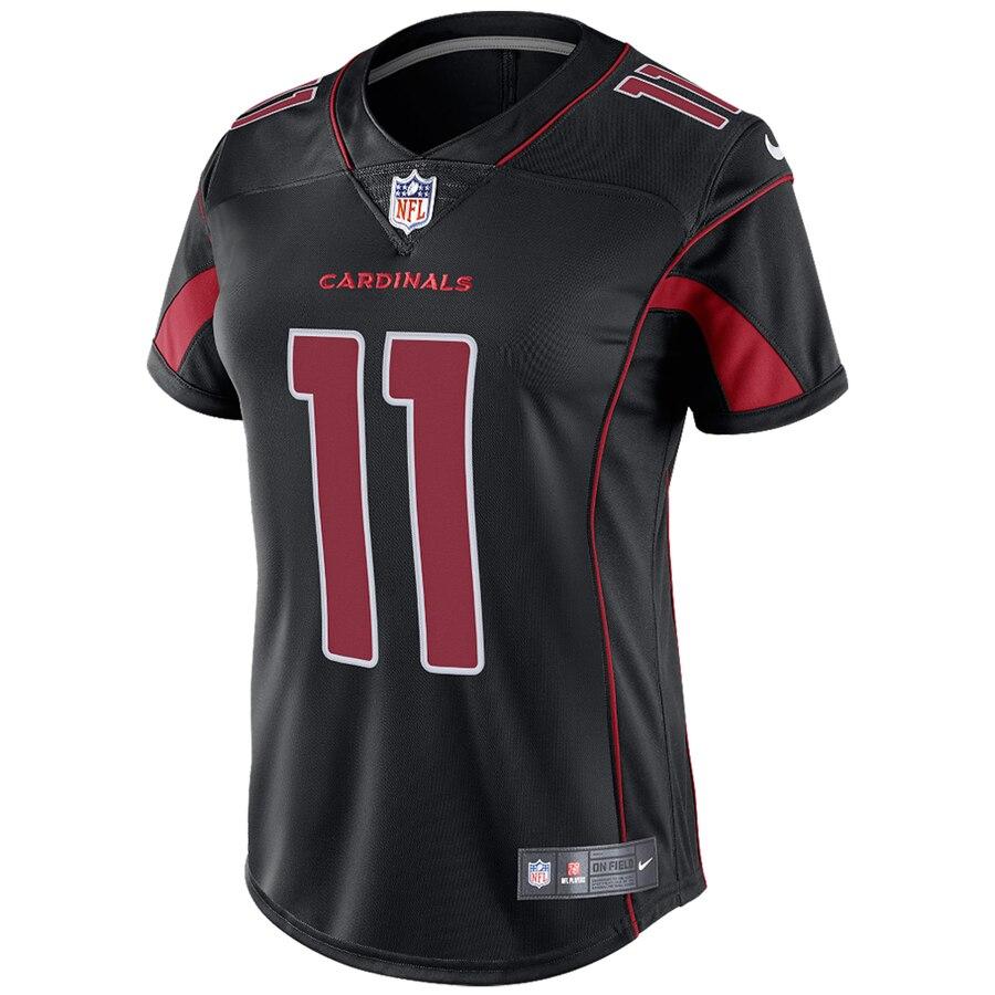 Larry Fitzgerald Arizona Cardinals Women's Color Rush Limited Jersey - Black 2019