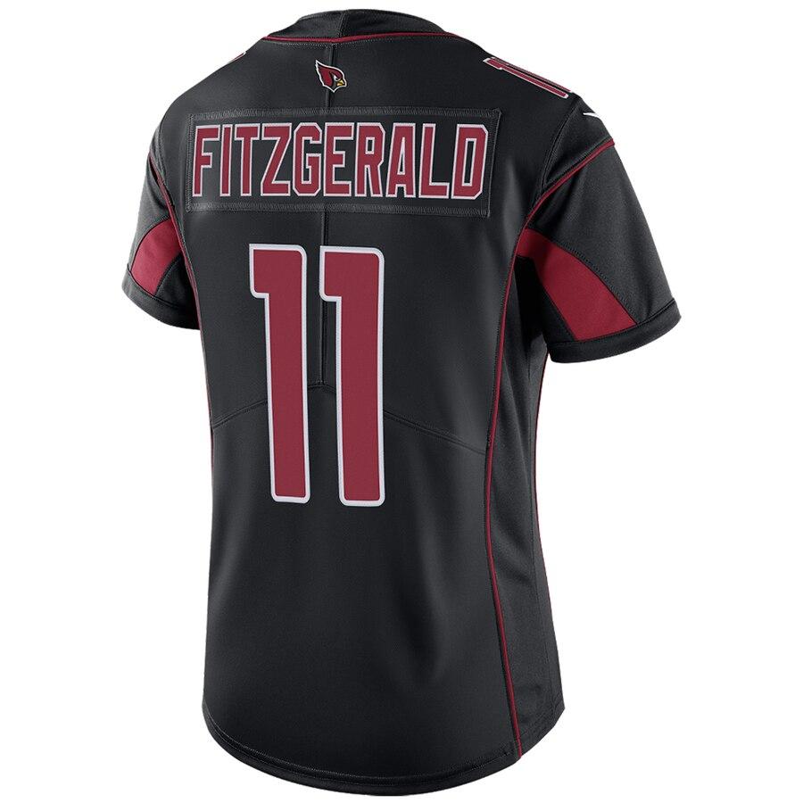 Larry Fitzgerald Arizona Cardinals Women's Color Rush Limited Jersey - Black 2019