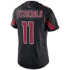 Image of Larry Fitzgerald Arizona Cardinals Women's Color Rush Limited Jersey - Black 2019