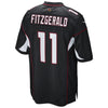 Image of Larry Fitzgerald Arizona Cardinals Youth Alternate Game Jersey - Black 2019