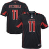 Image of Larry Fitzgerald Arizona Cardinals Youth Color Rush Game Jersey - Black 2019