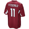 Image of Larry Fitzgerald Arizona Cardinals Youth Team Color Game Jersey - Cardinal 2019