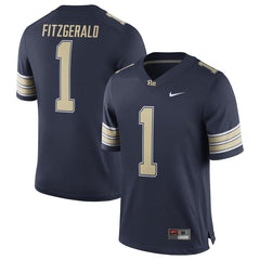 Larry Fitzgerald Pitt Panthers Alumni Football Jersey - Navy 2019