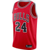 Image of Lauri Markkanen Chicago Bulls Replica Swingman Jersey - Icon Edition – Red 2019