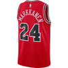 Image of Lauri Markkanen Chicago Bulls Replica Swingman Jersey - Icon Edition – Red 2019